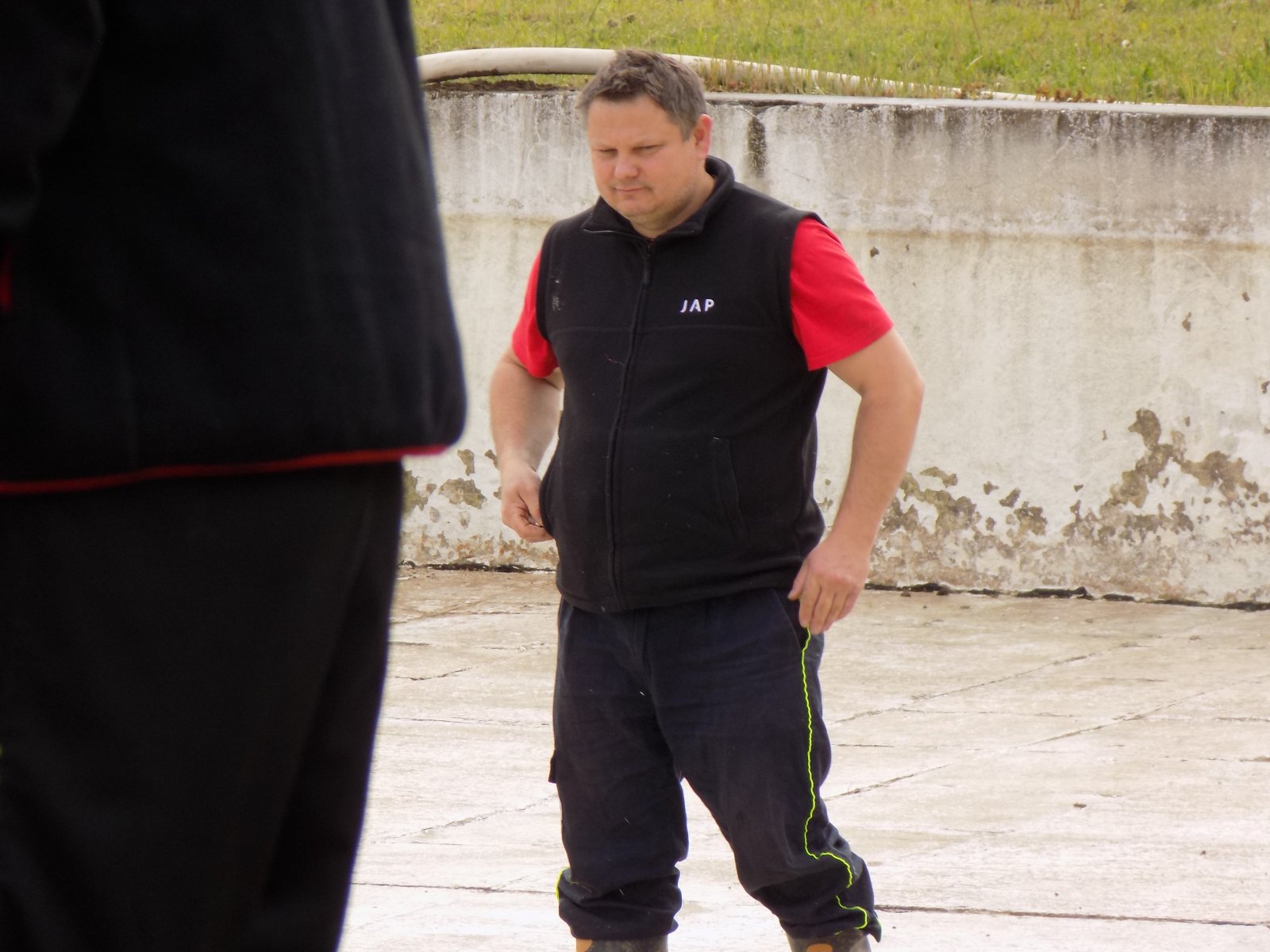 Čištění požární nádrže
