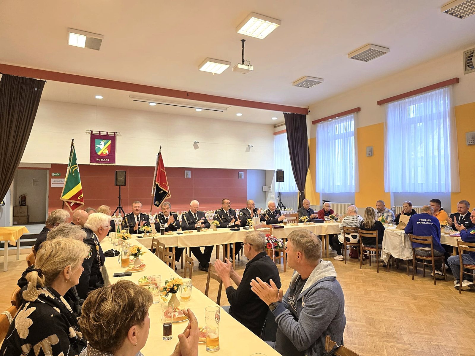 Kozlany — Výroční schůze 125 let SDH