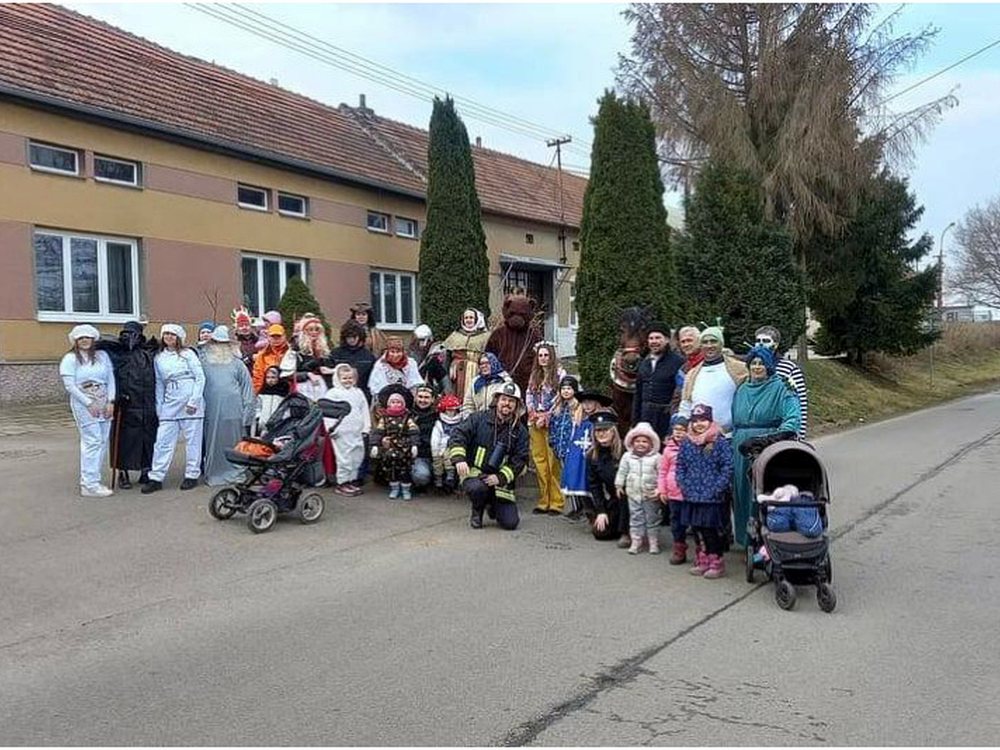 Ostatky 2022 — první ročník masopustního průvodu