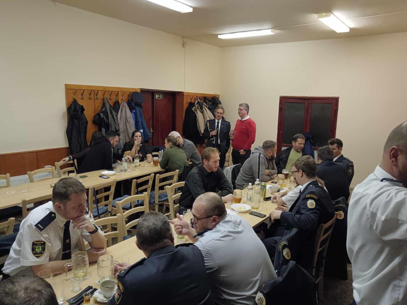 Valná hromada SDH Kojátky-Šardičky s hosty z okrsku